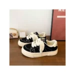 低帮帆布鞋，女式帆布鞋凸纹日常防滑 - Image 3